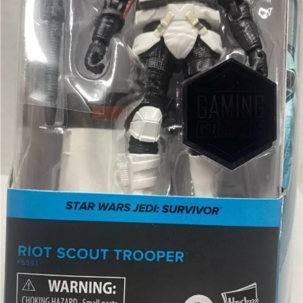 Star Wars Black Series Riot Scout Trooper Figure Gaming Greats Jedi Survivor - Picture 6 of 8